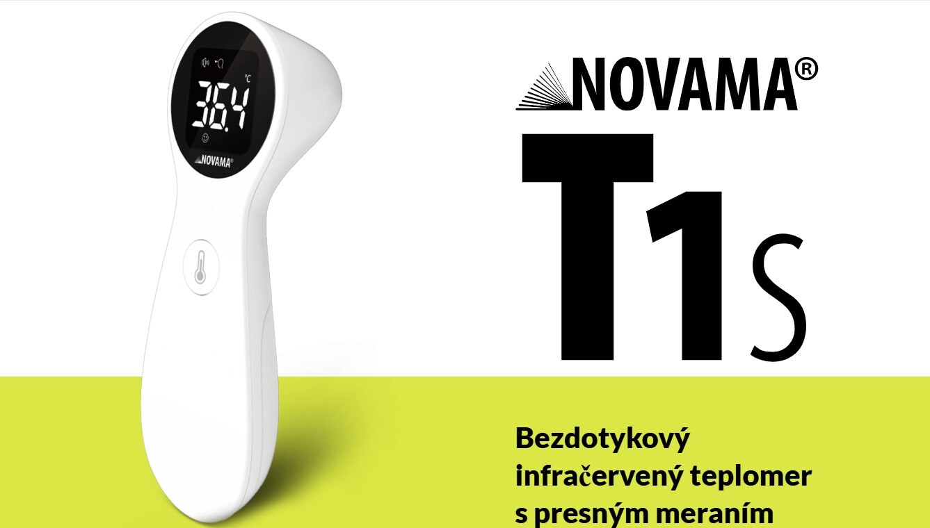 Bezdotykový teplomer NOVAMA T1S